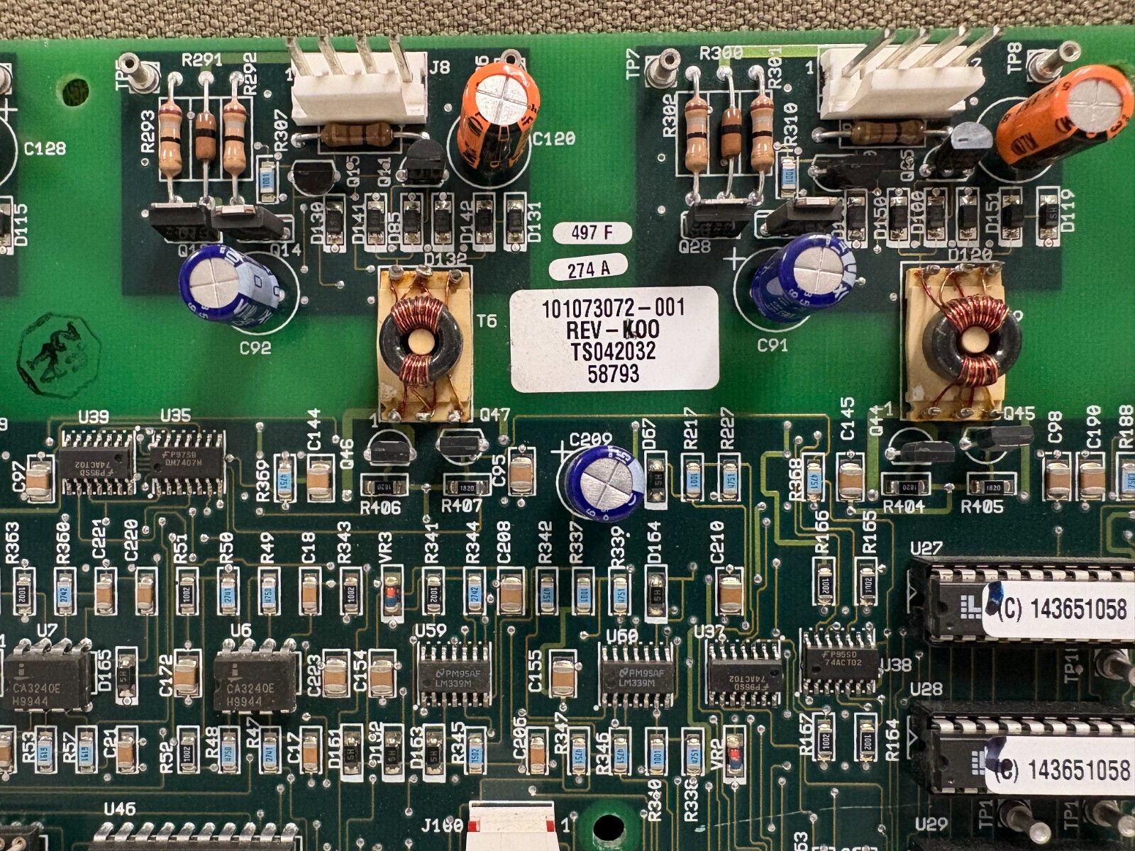 Eaton 101073072-001 Rev K00 Control Interface Board