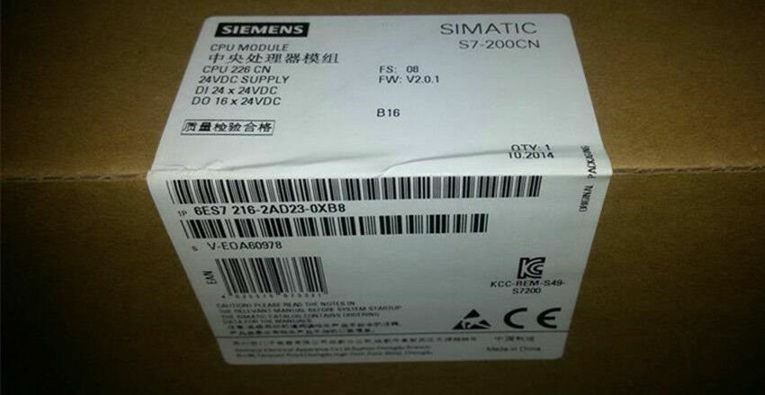 DHL express NEW For Siemens PLC 6ES7 216-2AD23-0XB8 6ES7216-2AD23-0XB8