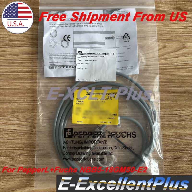 For Pepperl+Fuchs NBB5-18GM50-E2 NBB518GM50E2 Proximity Sensor Switch 10-30VDC