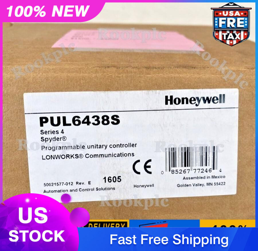 1PC PUL6438S Honeywell Series 4 Spyder Programmable Unitary Controller-Brand New