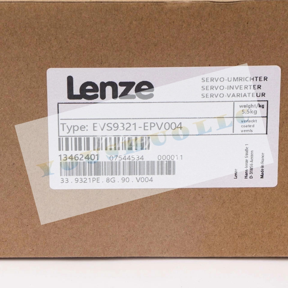EVS9321-EPV004 NEW LENZE SERVO INVERTER With Safety Relay Terminal