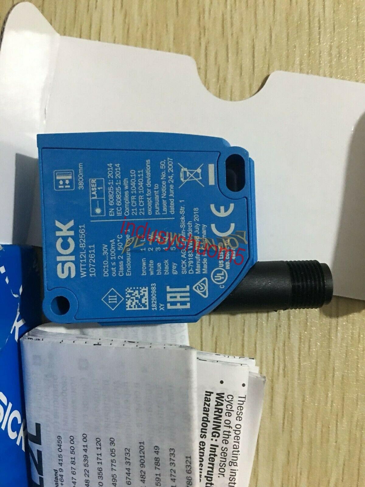 1PC NEW SICK Laser Photoelectric Sensor WTT12L-B2561 1072611