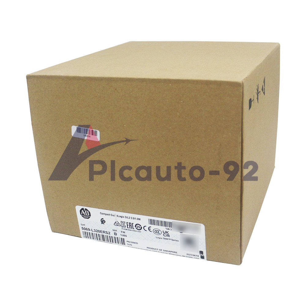 New 5069-L320ERS2 Allen Bradley Compact GuardLogix 5380 Safety SIL2 2.0/1.0M