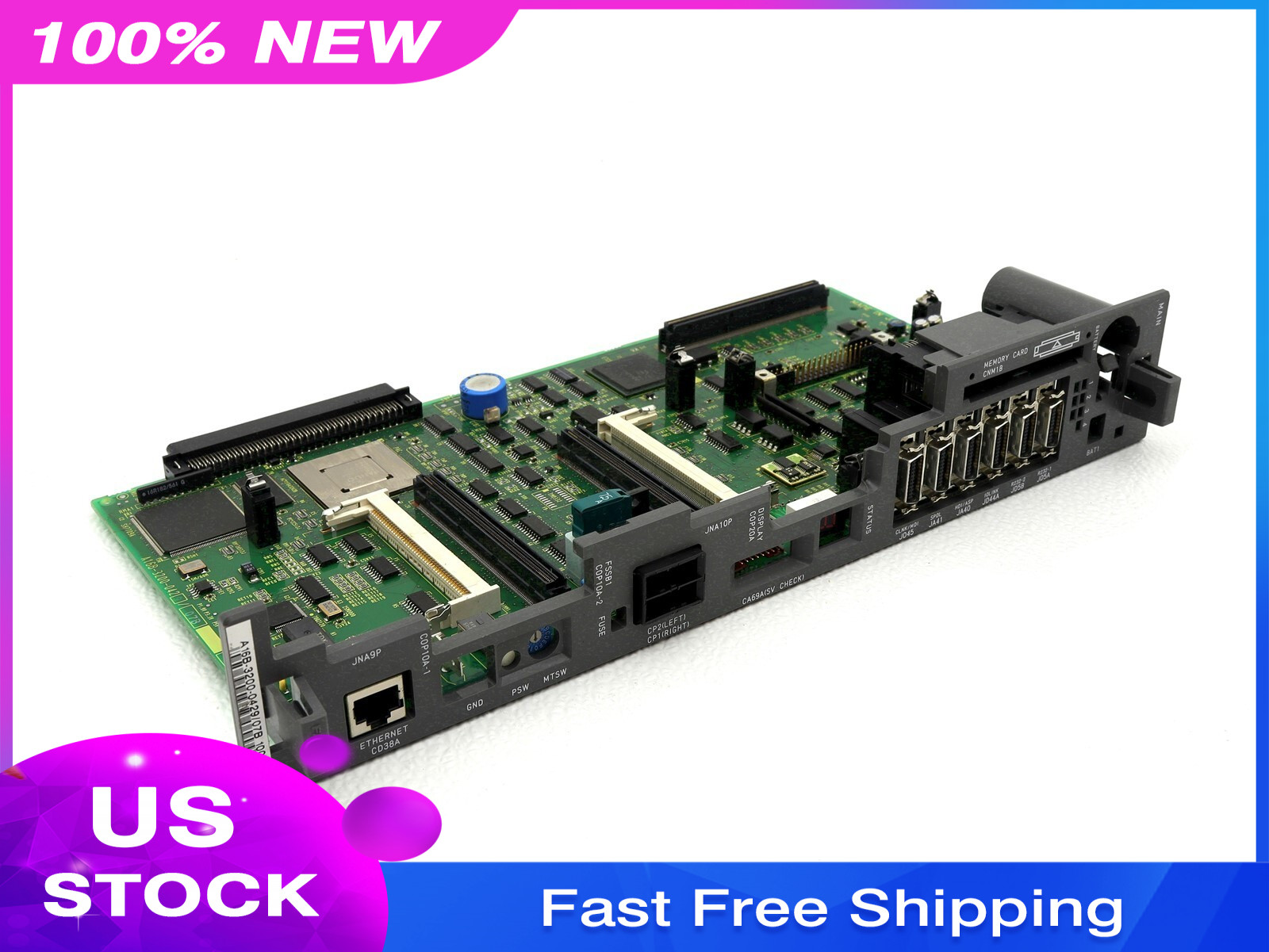 Fanuc Stand Alone Main CPU Control PCB A16B-3200-0429