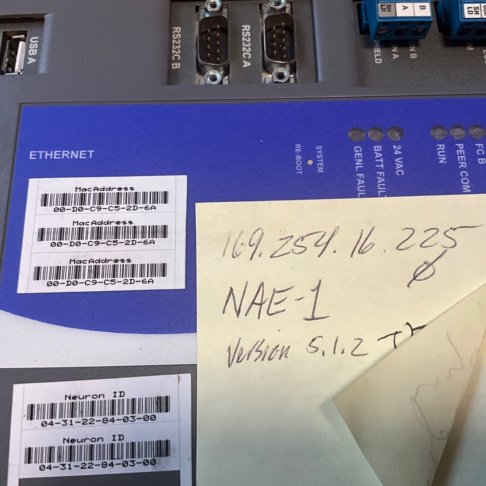 Johnson Controls MS-NAE5520-2 Metasys tested, with warranty