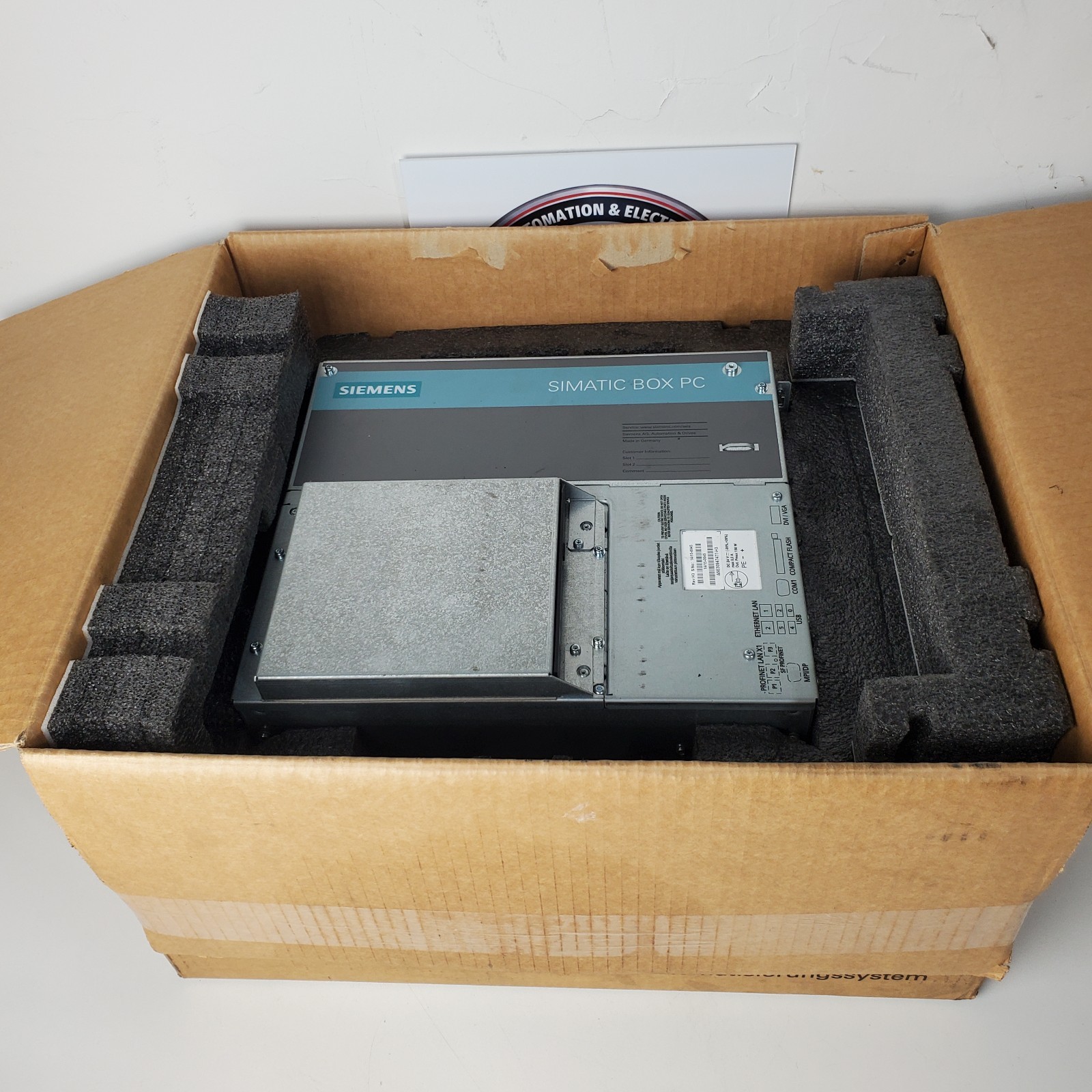 Siemens Simatic Box PC 627B 6BK1000-6TR00-0AA0 Industrial PC Controller Unit