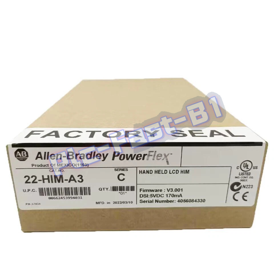 22-HIM-A3 1PC NEW Allen Bradley 22HIMA3 Series C POWERFLEX HIM MODULE With Cable