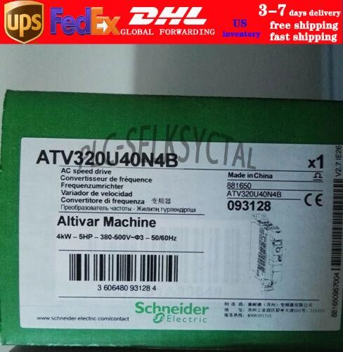 1PC New Schneider ATV320U40N4B 4Kw Inverter Fast Shipping