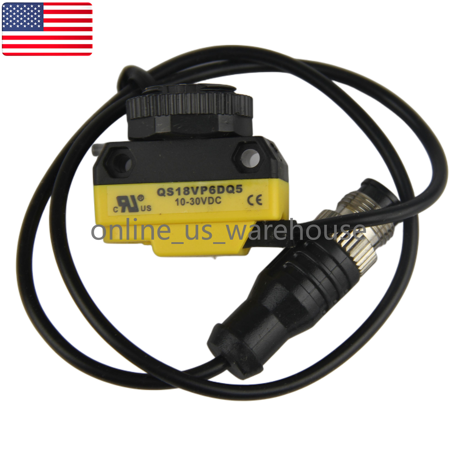 New For Banner Engineering QS18VP6DQ5 Photoelectric Sensor Switch – US Stock