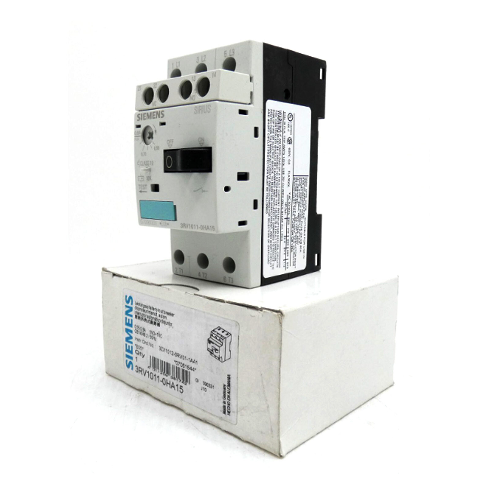 1PCS NEW BRAND SIEMENS 3RV1011-0HA15 with in box
