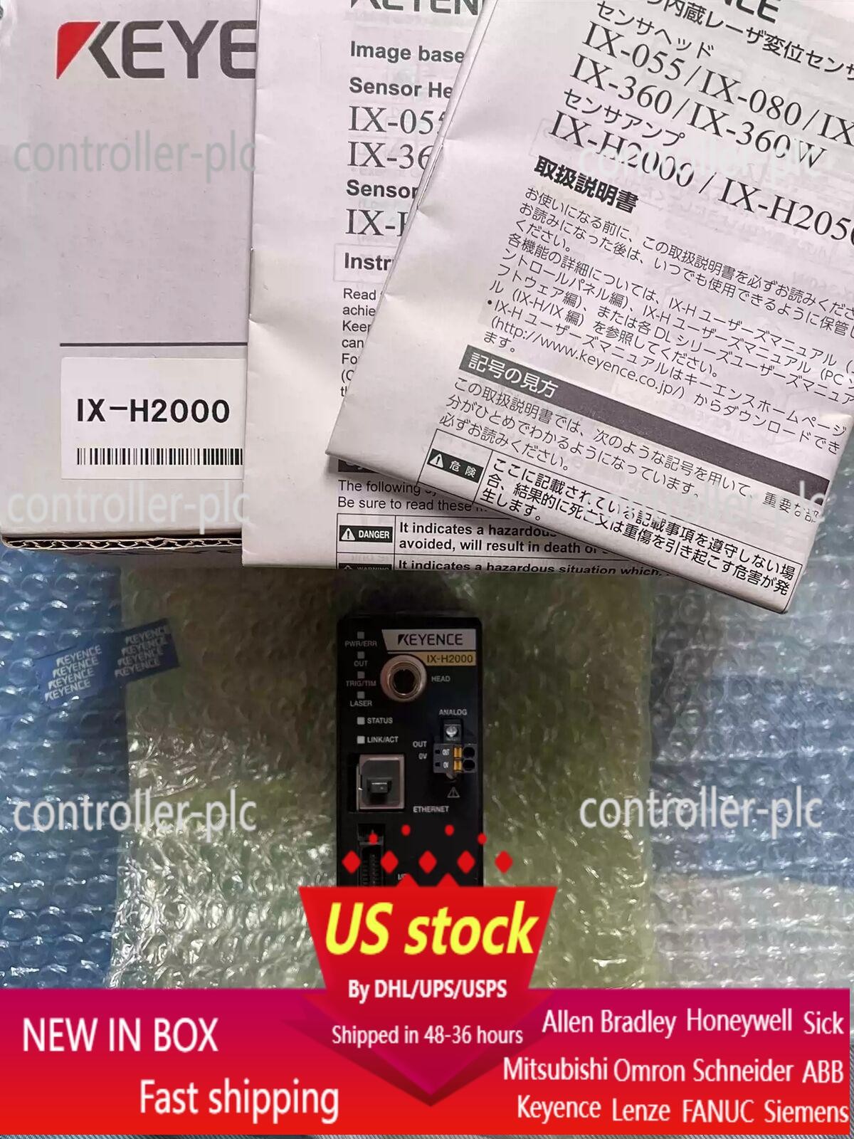 1PC Keyence IX-H2000 Laser Sensor New US Free TAX IXH2000 US Free TAX