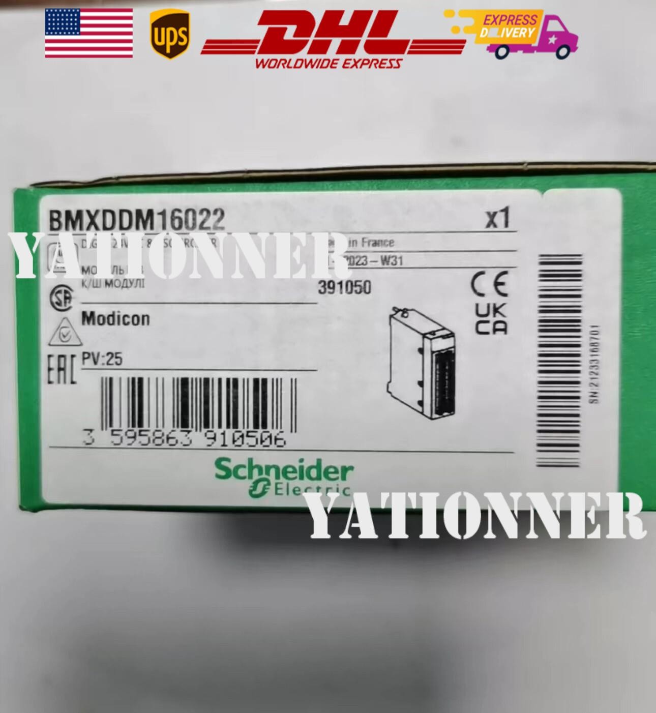 BMXDDM16022 brand new original programmable controller PLC module, free shipping