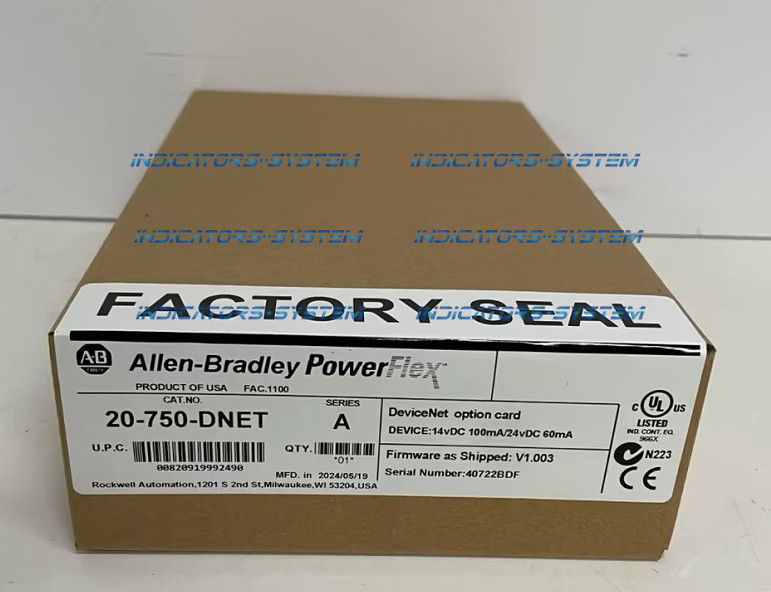 1PCS NEW Allen-Bradley 20-750-DNET PowerFlex 750 DeviceNet Adapter