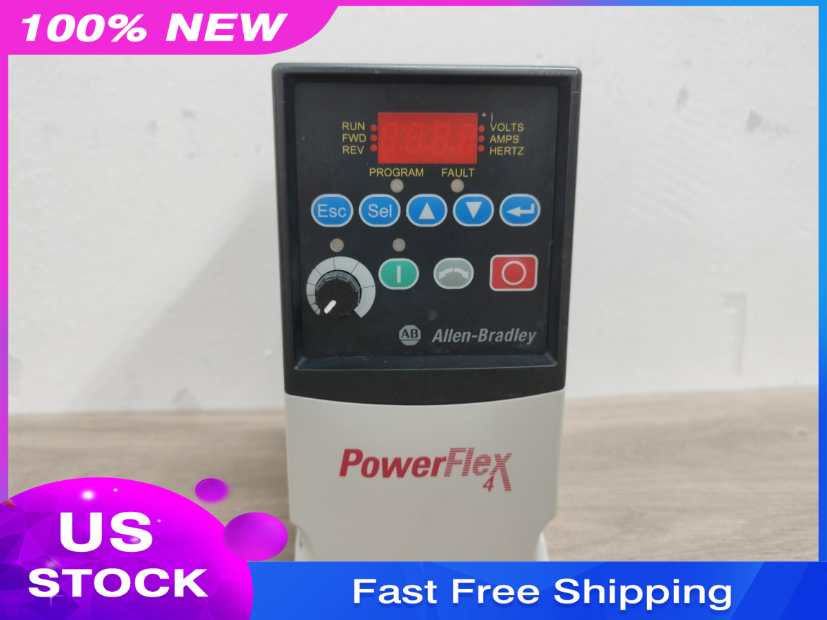 22AD2P3N104 Allen-Bradley 22A-D2P3N104 /A 4 0.75 kW 1 HP AC Drive US Free Tax