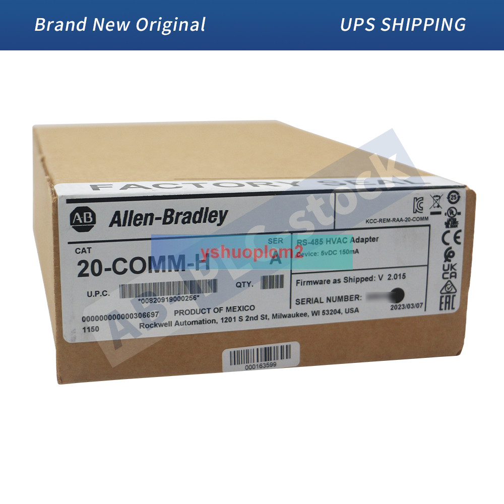Brand New A~B 20-COMM-H DPI To HVAC Communication Adapter