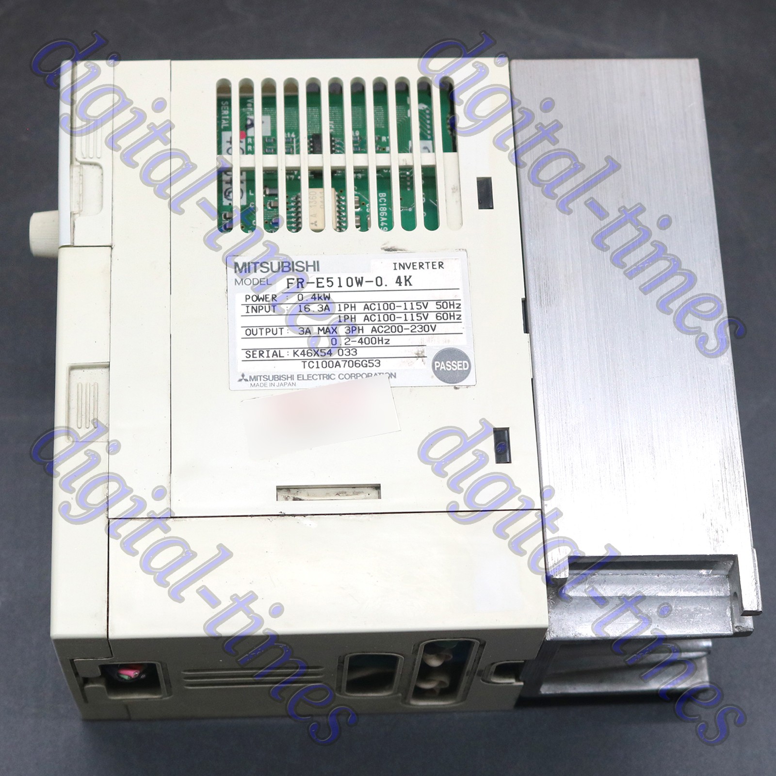 Used MITSUBISHI E500 FR-E510W-0.4K Inverter Tested Free shipping#LJ