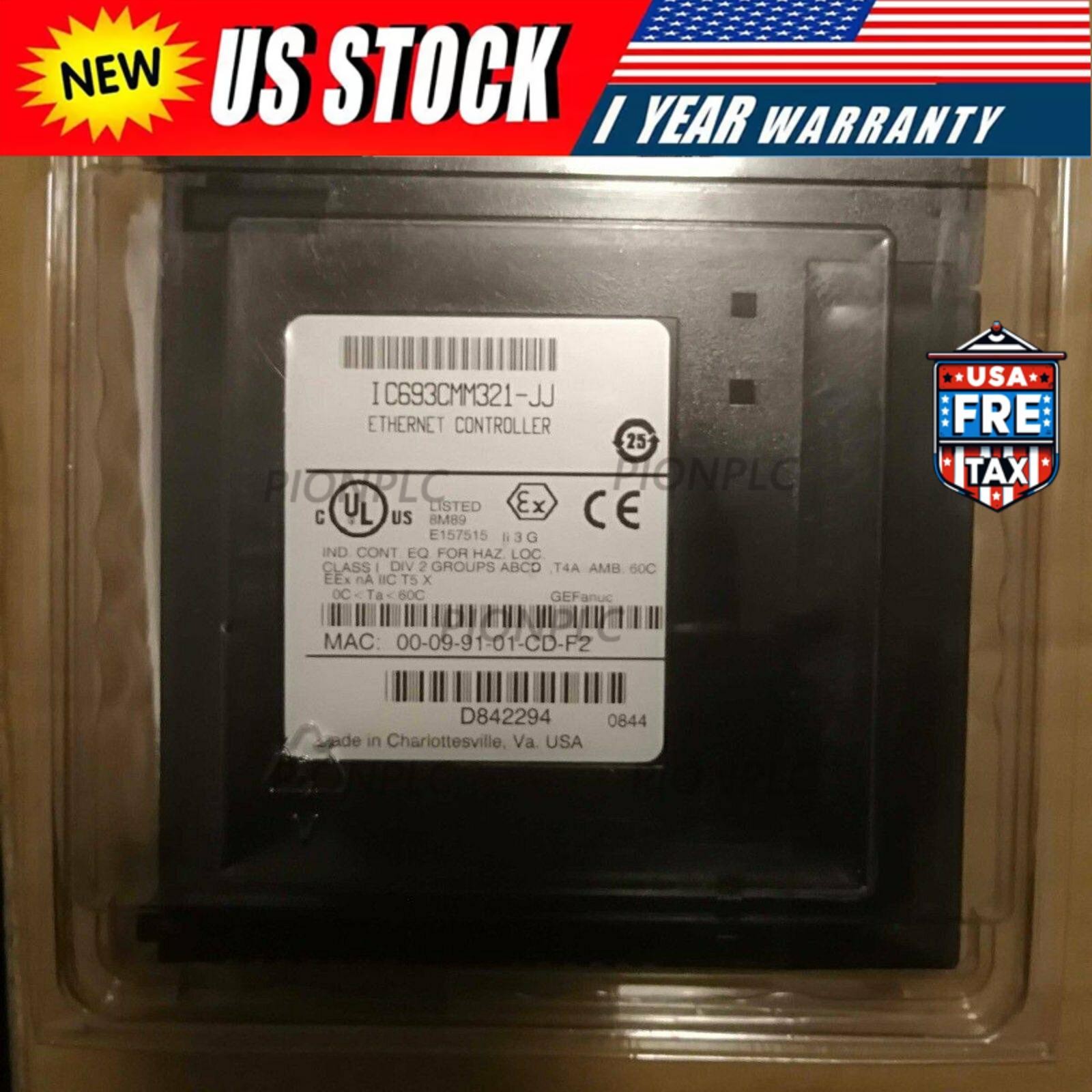 IC693CMM321-JJ New For Fanuc Ethernet Controller Module in box Free Shipping