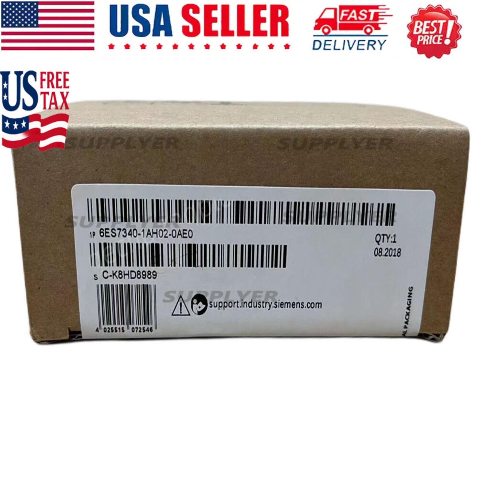 New Siemens 6ES7340-1AH02-0AE0 6ES73401AH020AE0 SIMATIC S7-300, CP 340