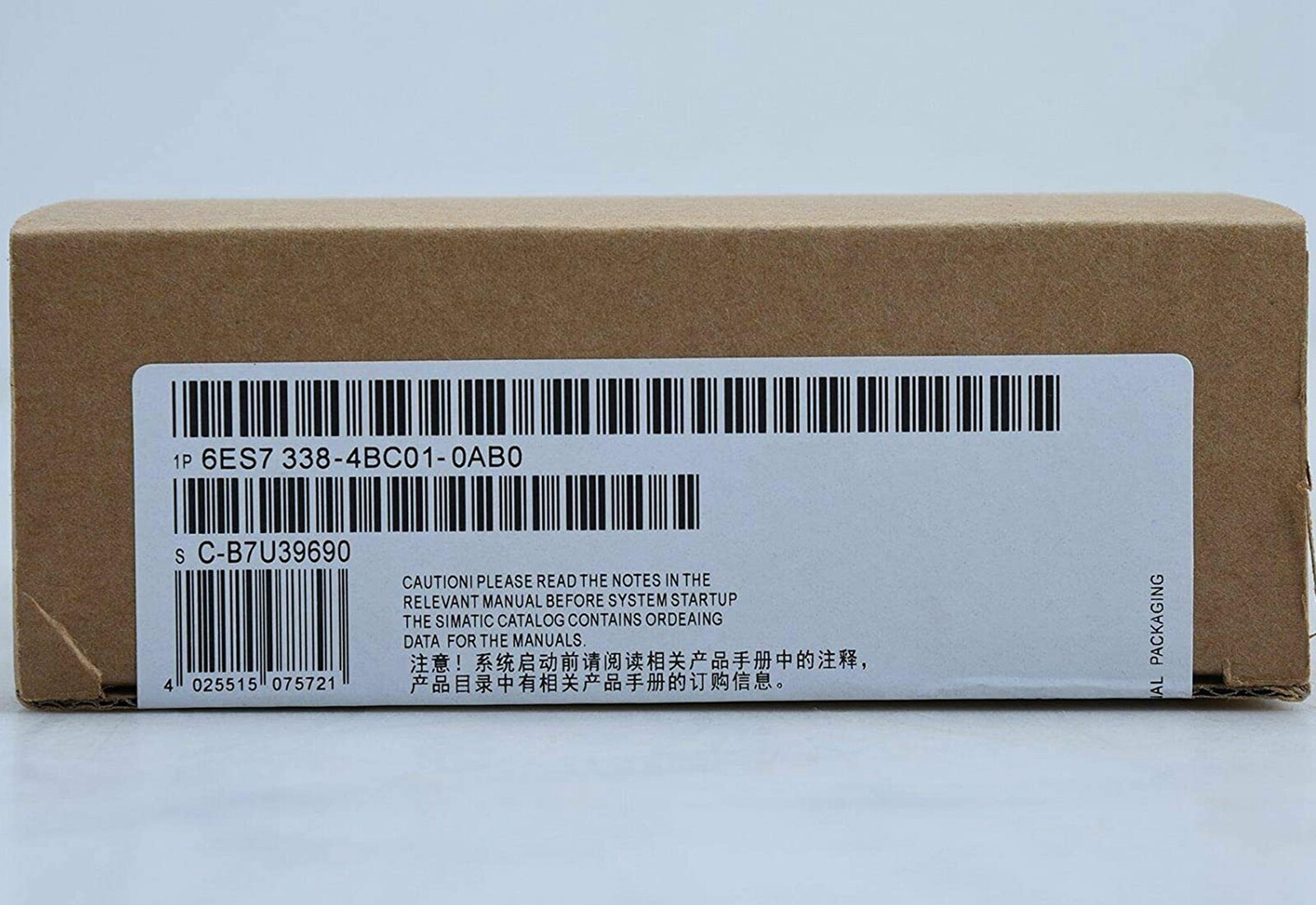 NEW SIEMENS 6ES7 338-4BC01-0AB0 6ES73384BC010AB0 PLC MODULE SIMATIC S7-300