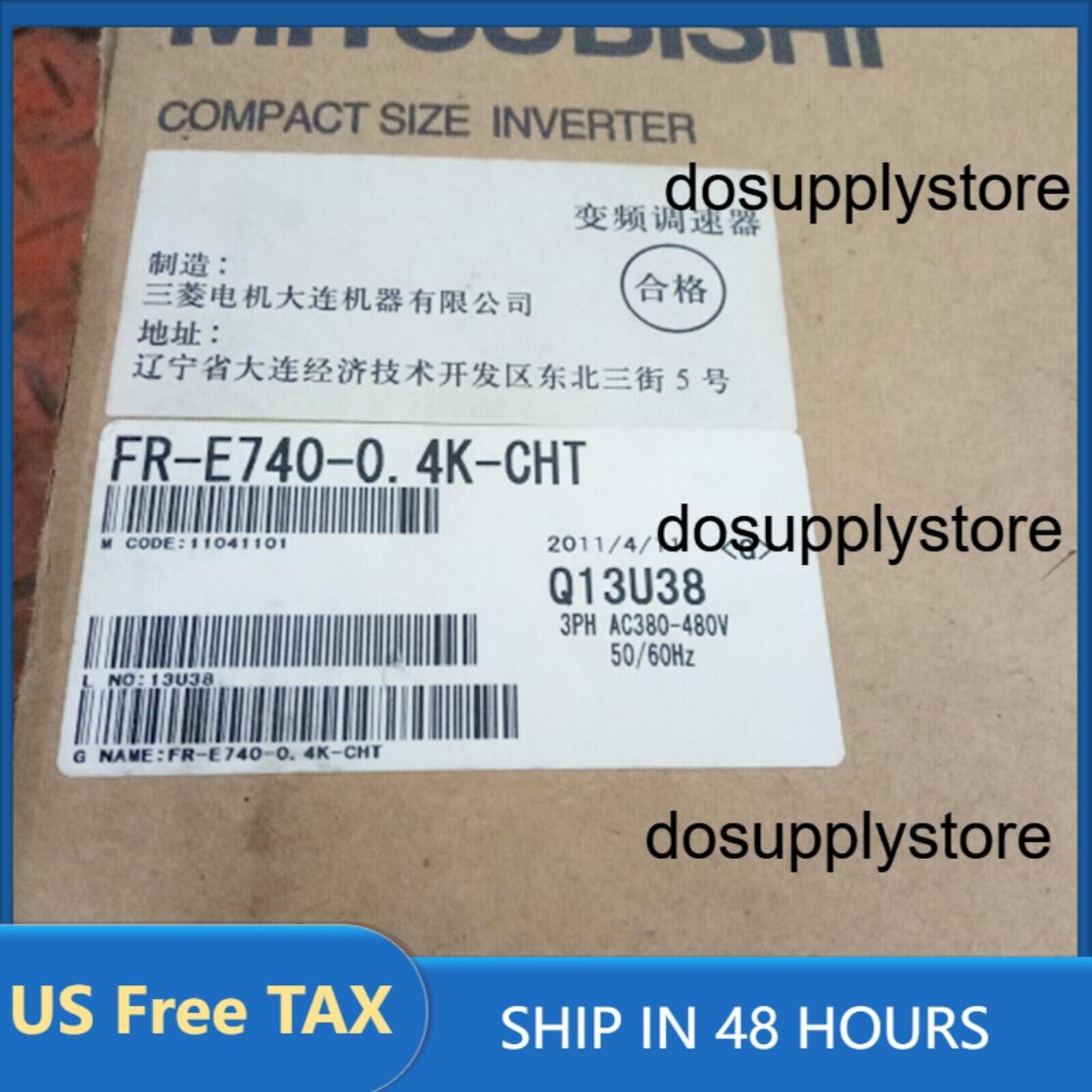 1PC New Mitsubishi FR-E740-0.4K-CHT PLC Module Inverter Box Fast Shipping