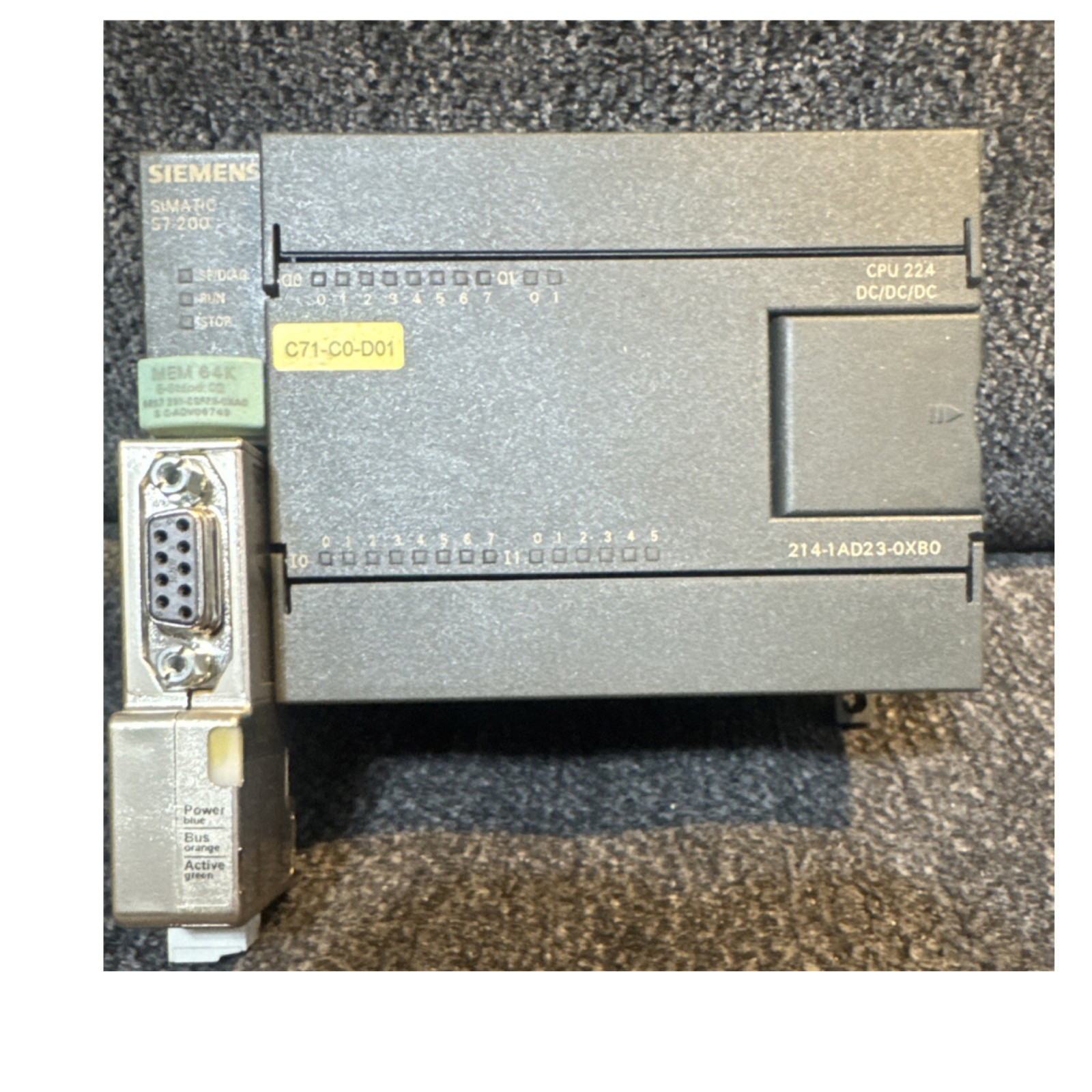 Siemens SIMATIC S7-200 CPU 224 Central Processing Unit 6ES7 214-1AD23-0XB0