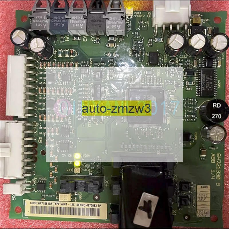 1PC Used ABB Inverter ACS800 optical fiber communication motherboard AINT-12C