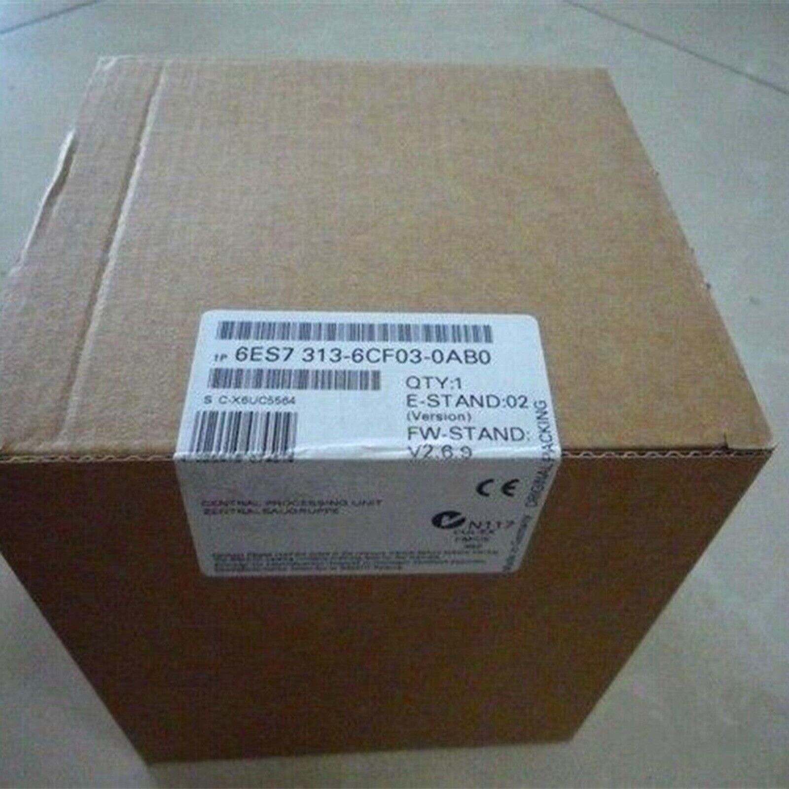 New Siemens 6ES7 313-6CF03-0AB0 6ES7313-6CF03-0AB0 SIMATIC S7-300 CPU 313C-2 DP