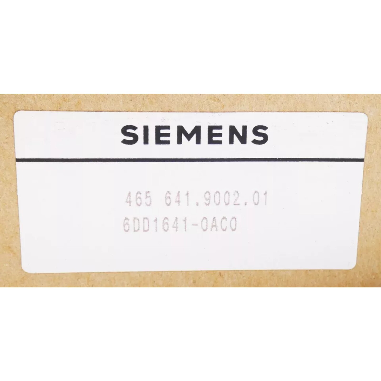 6DD1641-0AC0 New Siemens 6DD1 641-0AC0 SIMADYN D BINARY INPUT/OUTPUT MODULE