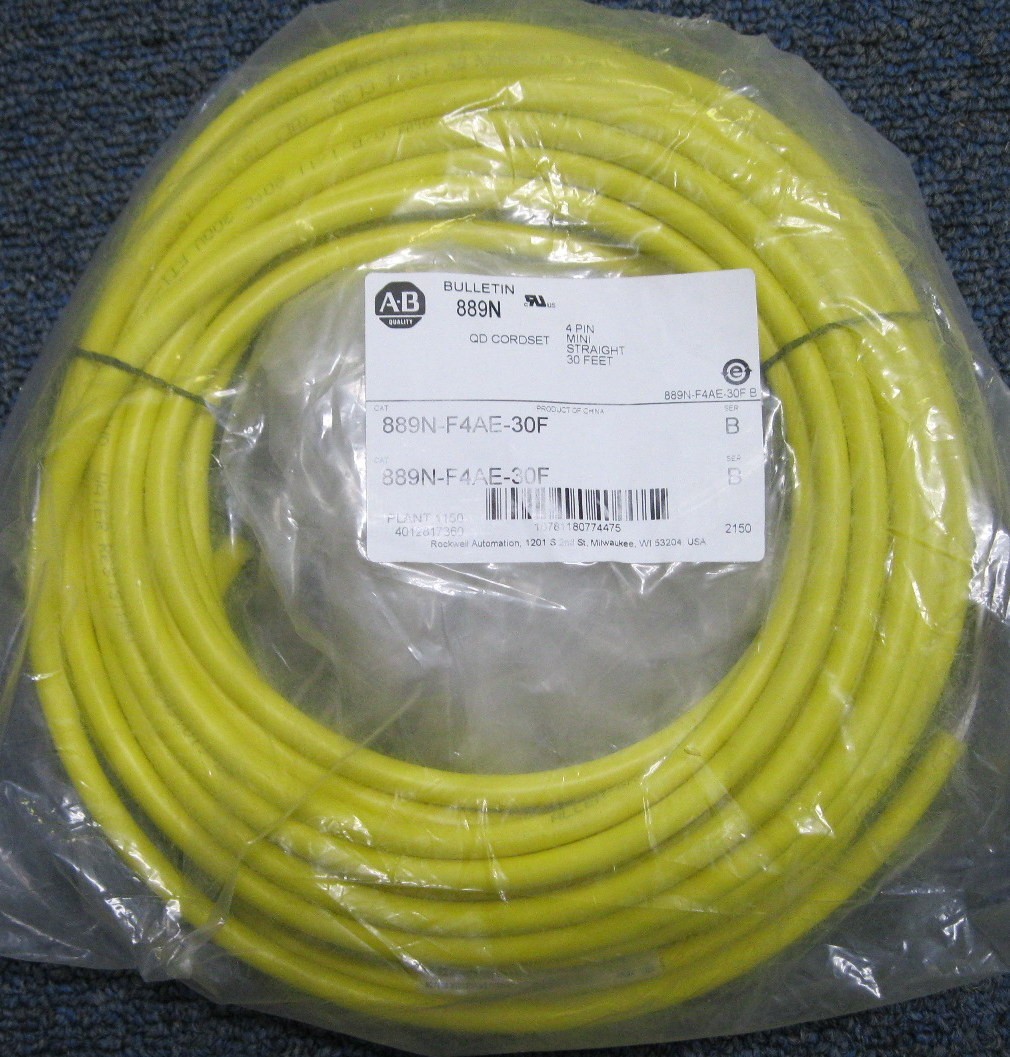 Allen-Bradley 889N-F4AE-30F Cordset Series B