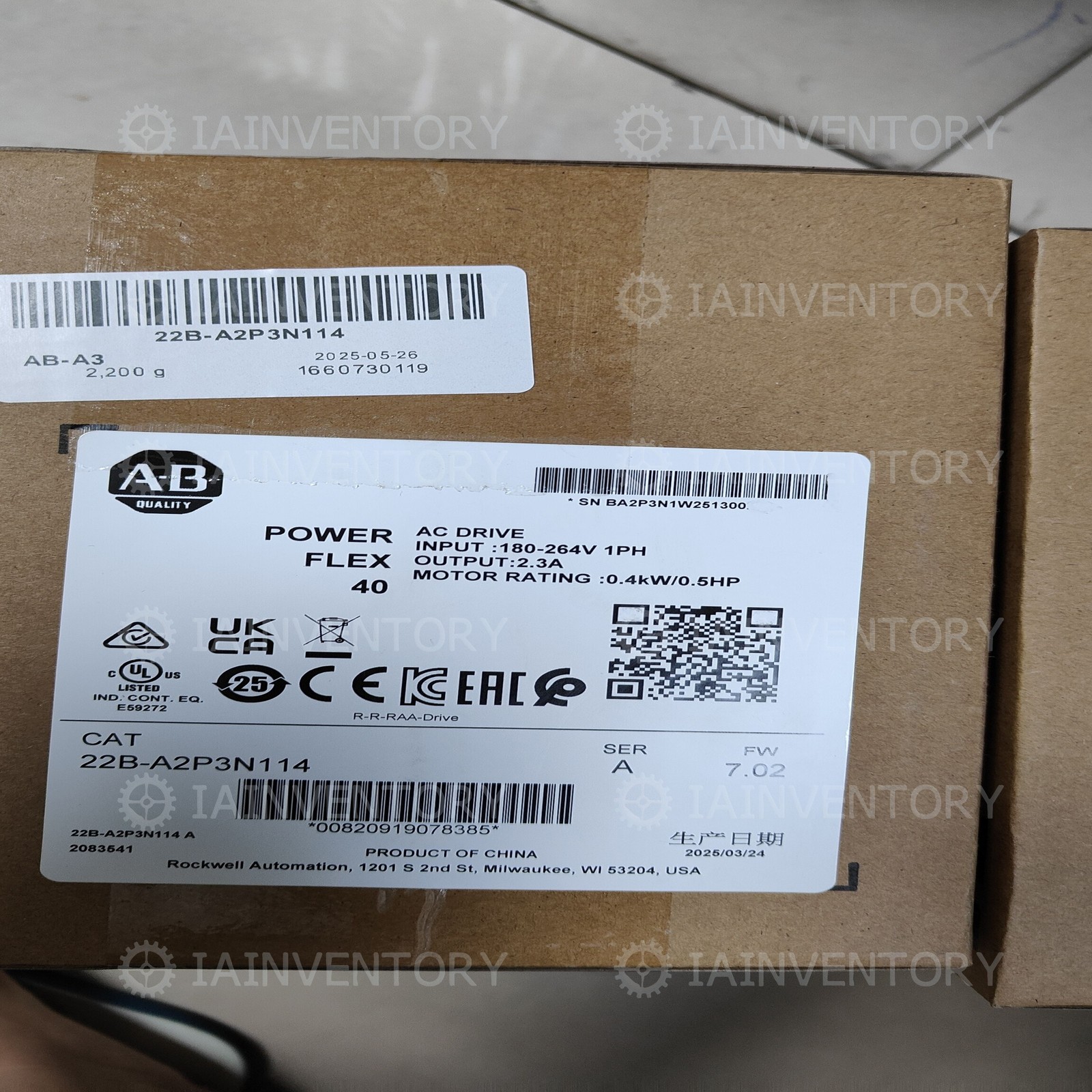 1 piece new 22B-A2P3N114 with warranty high performance