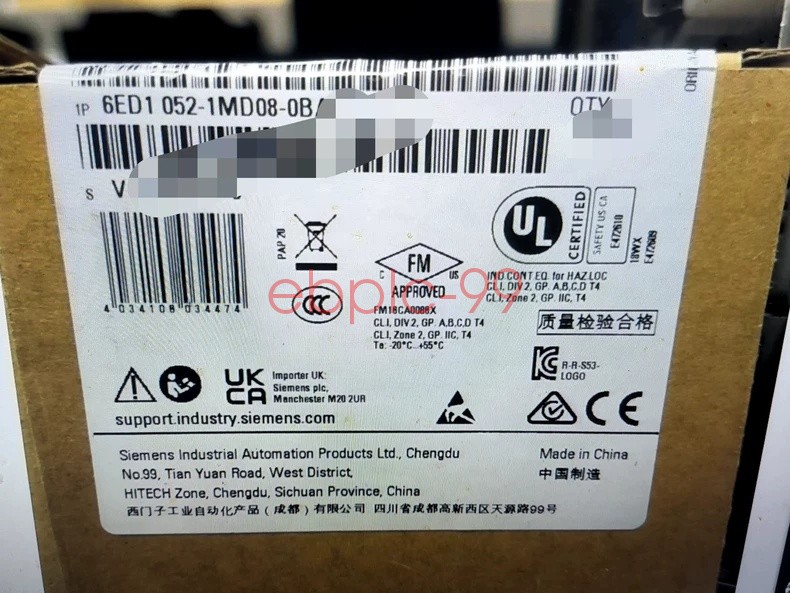 NEW Original Siemens 6ED1052-1MD08-0BA3 LOGO! 12/24RCE Logic Module 12/DC 24V