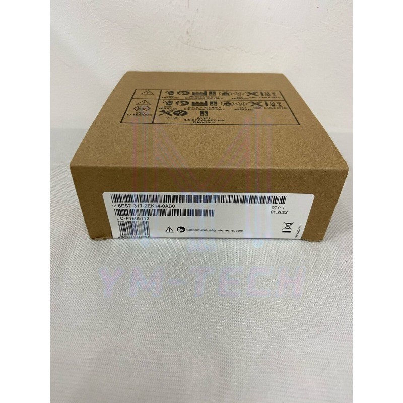 6ES7317-2EK14-0AB0 1PCS NEW SIEMENS 6ES7 317-2EK14-0AB0 PLC Module Fast Shipping
