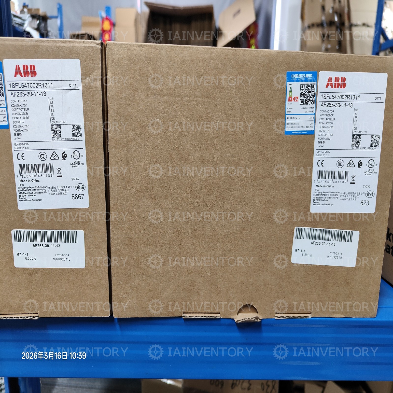 New ABB AF265-30-11-13 with warranty 1 piece