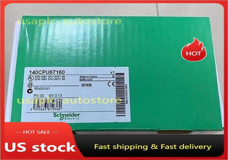 Schneider 140CPU67160 PLC Module New In Box Fast Shipping