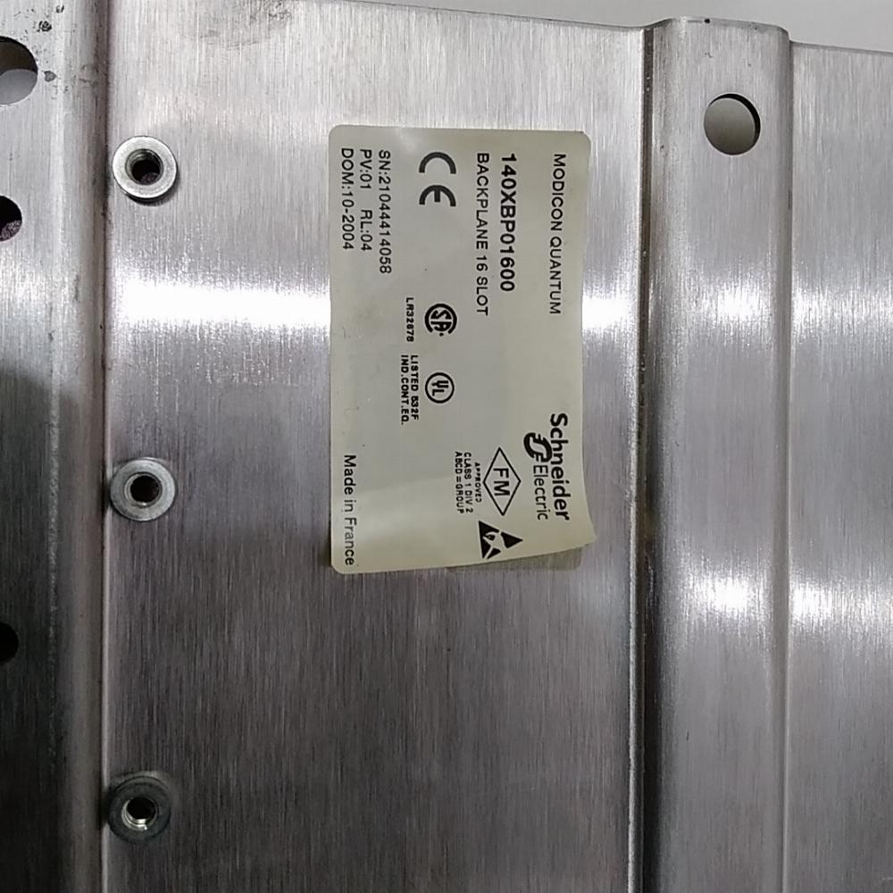 140XBP01600 | Schneider | Backplane, 16 Slot, Screw Mounting, Used