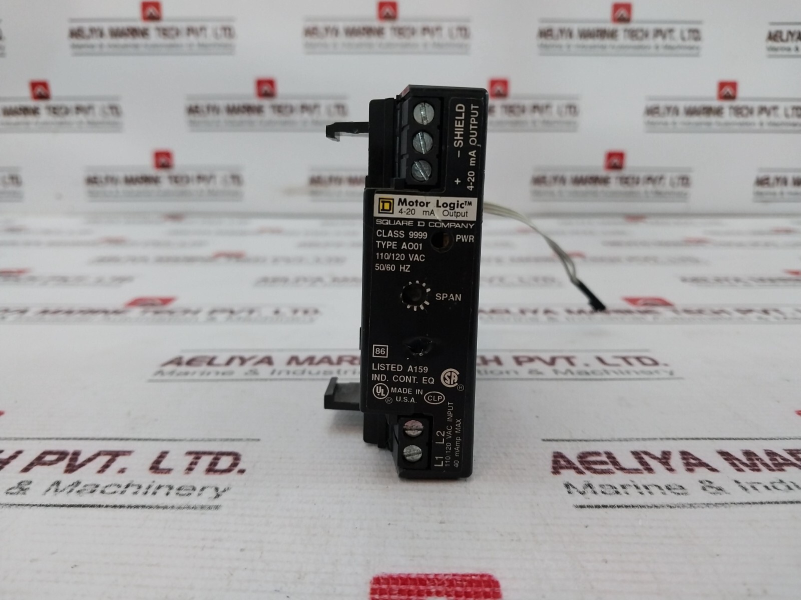 Square D AO01 Motor Logic Communication Module 50/60 Hz