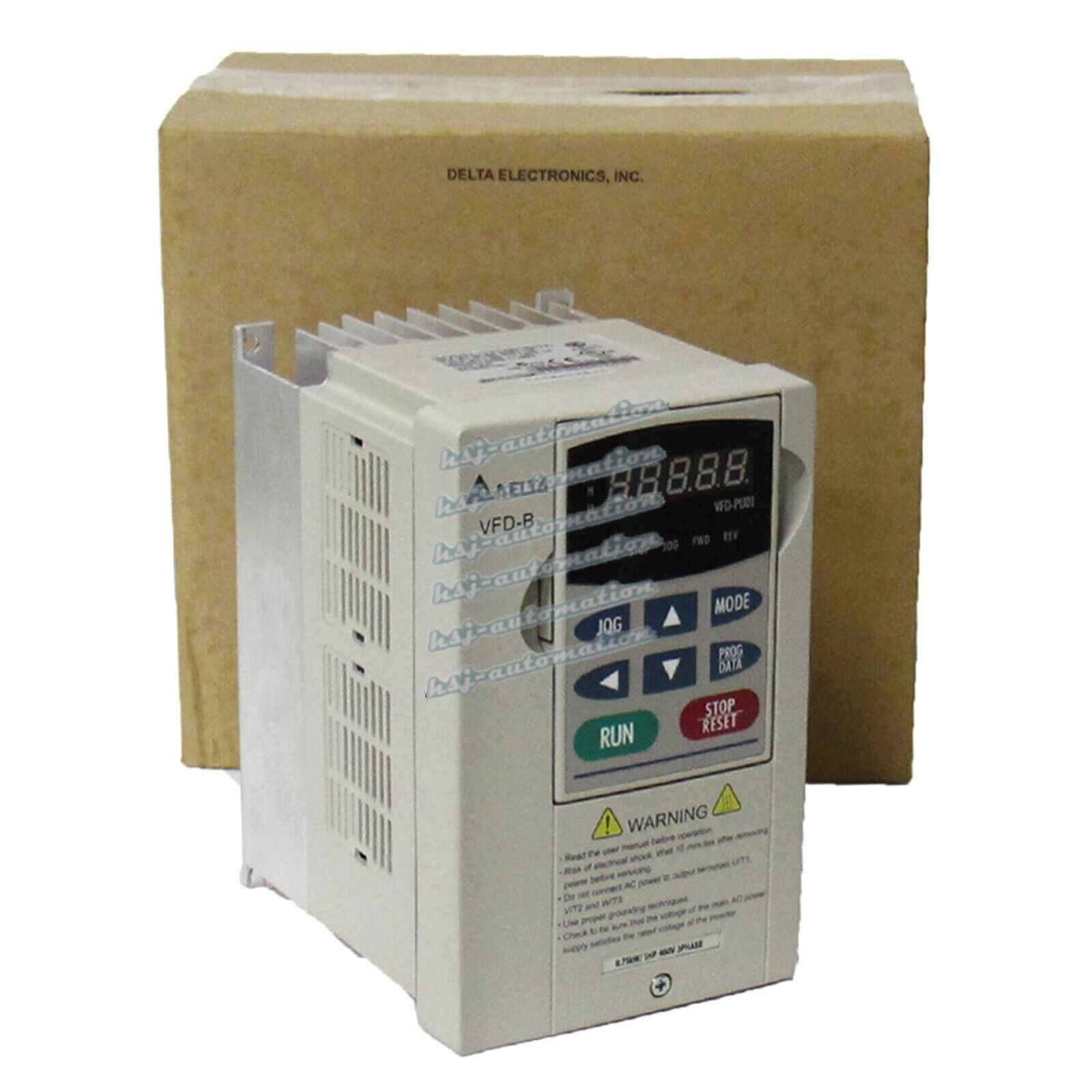 Delta VFD110B43A Programmable Sensorless 15Hp 3 Phase 460V Input AC Motor Drive