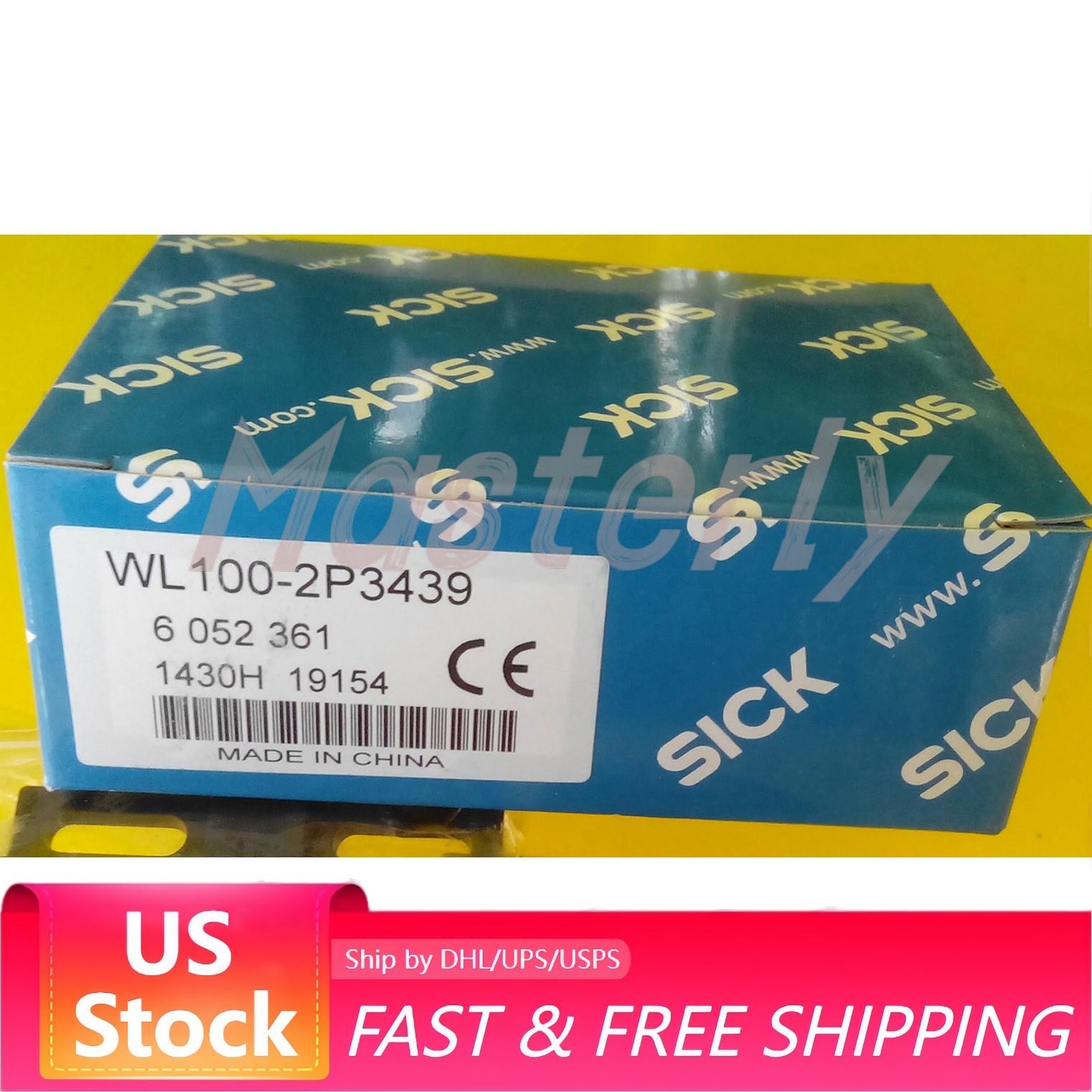 1PC NEW SICK WL100-2P3439 Photoelectric Sensor FREE SHIPPING
