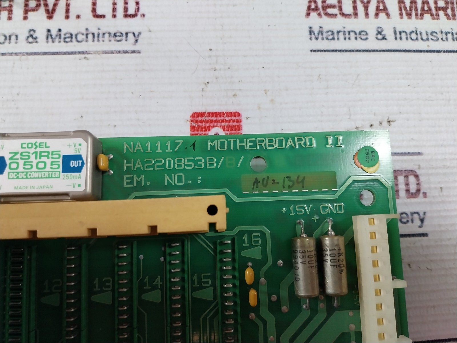 NORCONTROL AUTOMATION NA1117.1 Motherboard II