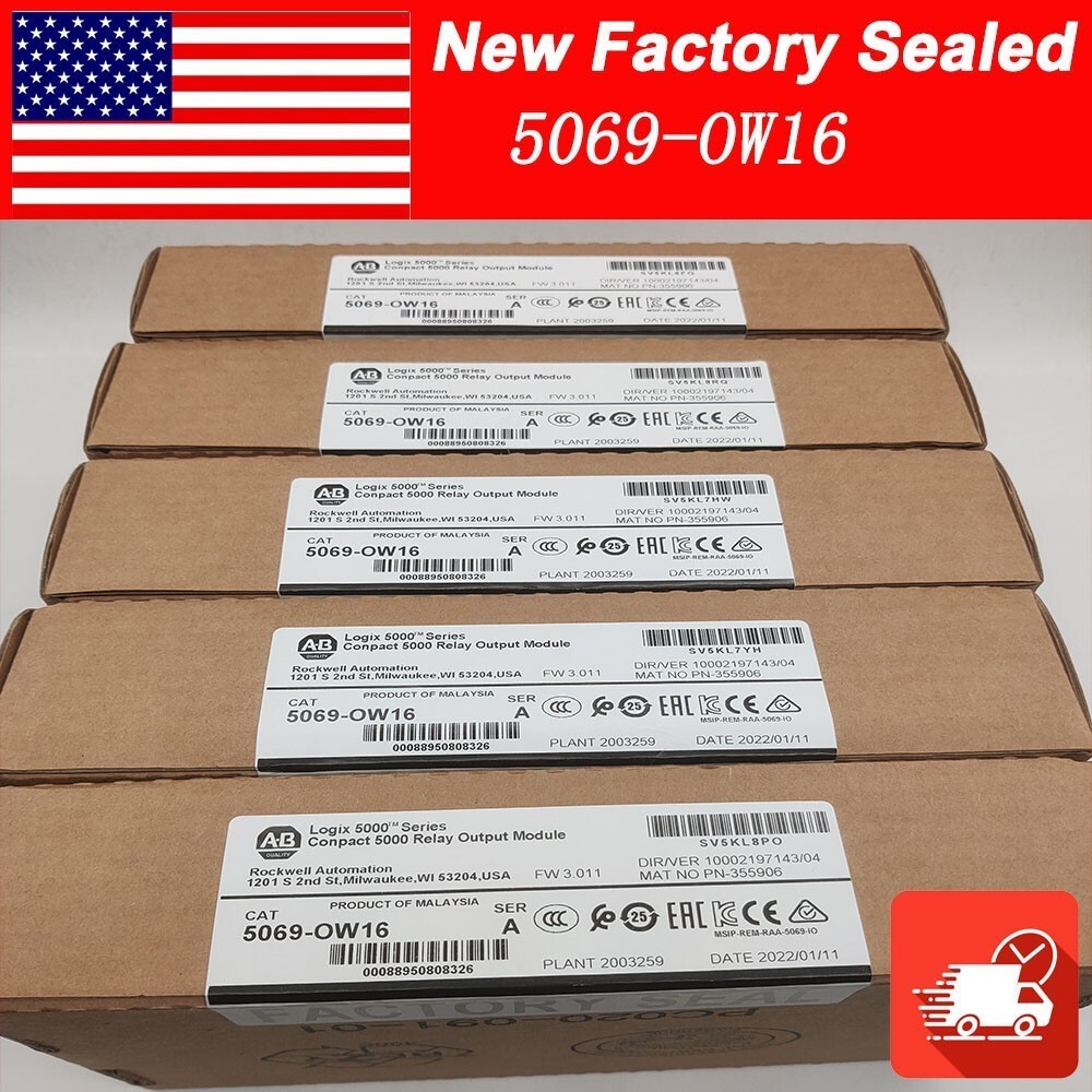 1PC New AB 5069-OW16 Compact 5000 Relay Output Module
