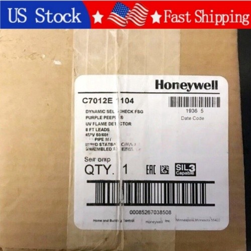 C7012E1104 1PCS New Honeywell C7012E 1104 Flame Detector Tube Fast Shipping