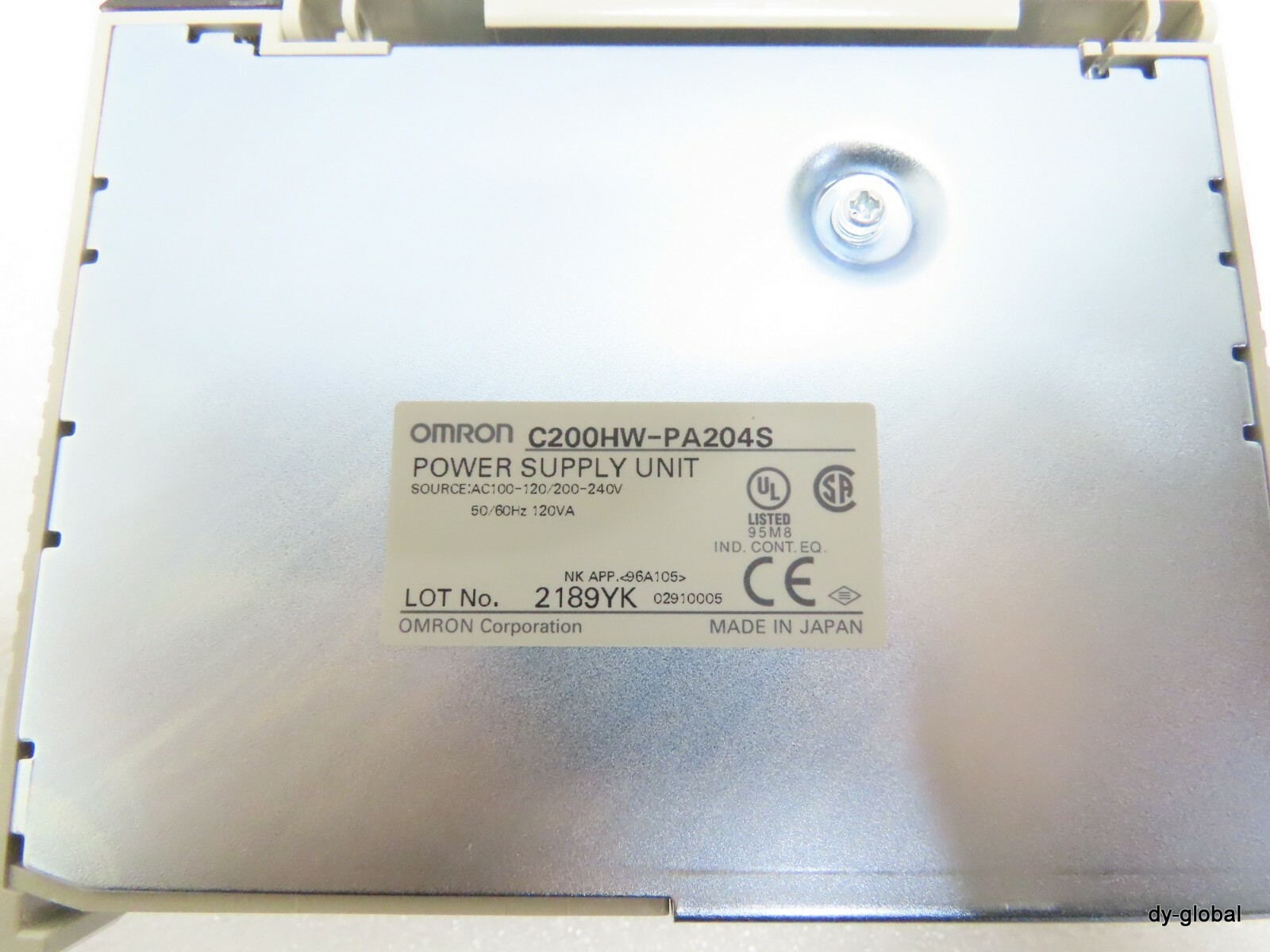 OMRON Used C200HW-PA204S POWER SUPPLY UNIT working good PLC-I-1358-1=9L23