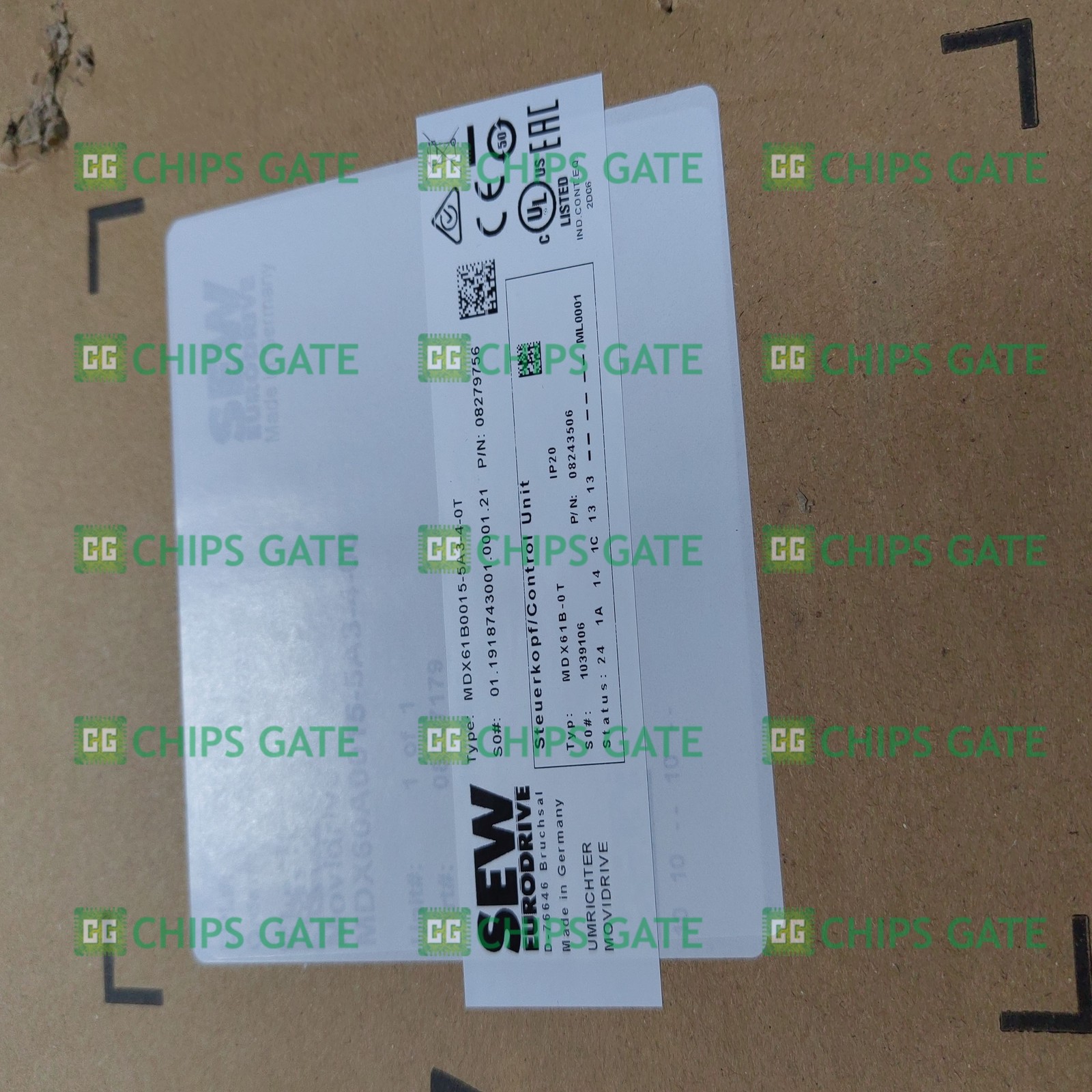 SEW MDX61B0015-5A3-4-0T/DEH11B/DIO Inverter drive – NEW