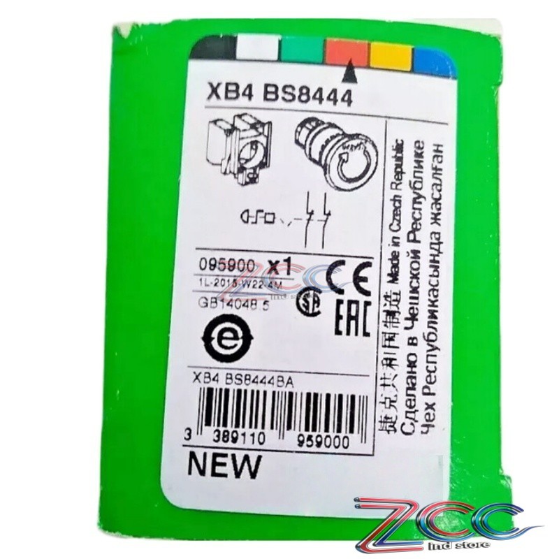 1PCS New In Box Schneider XB4BS8444 emergency stop button switch Free shipping