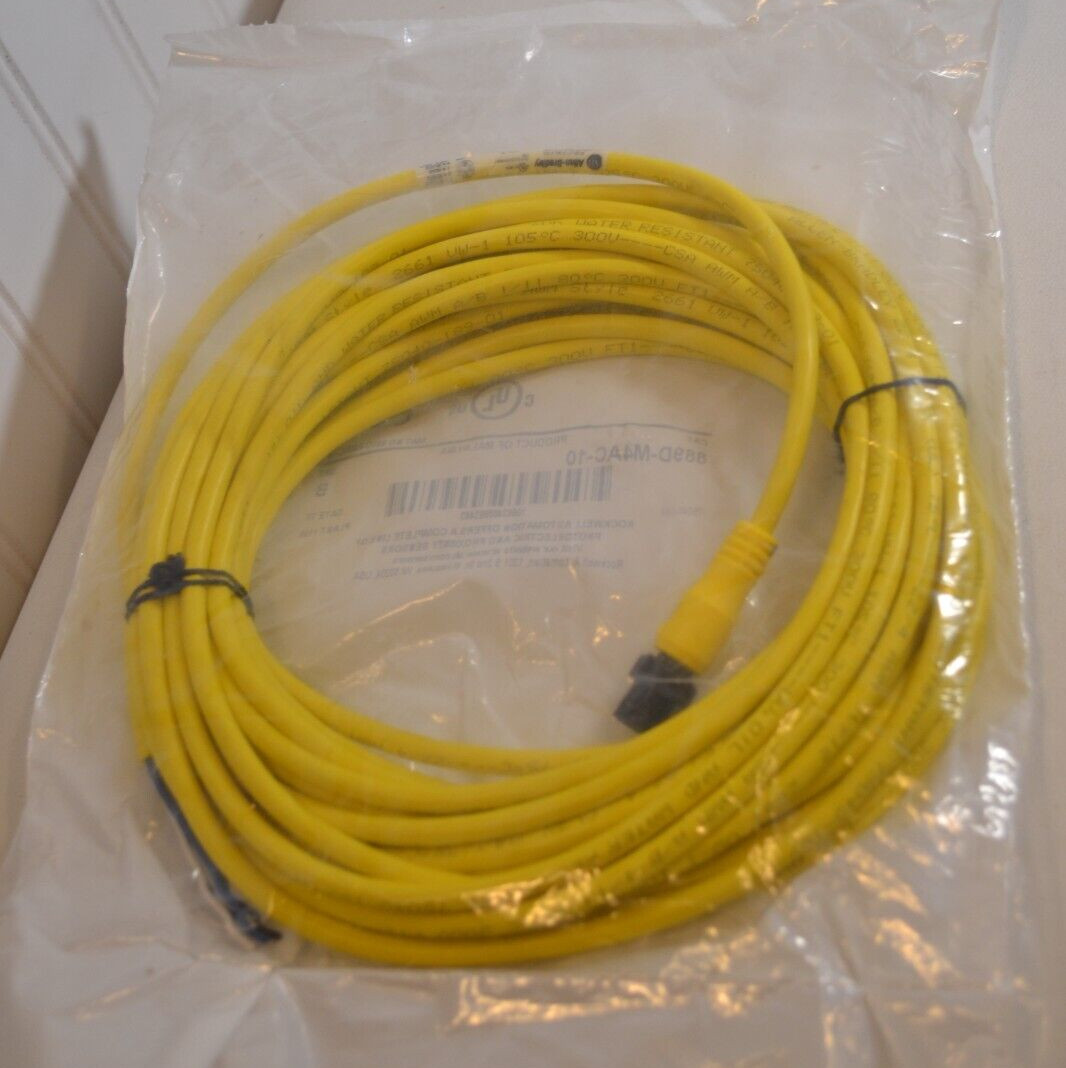 Allen-Bradley by Rockwell Automation 889D-M4AC-10 DC Micro 4 Pin 10M