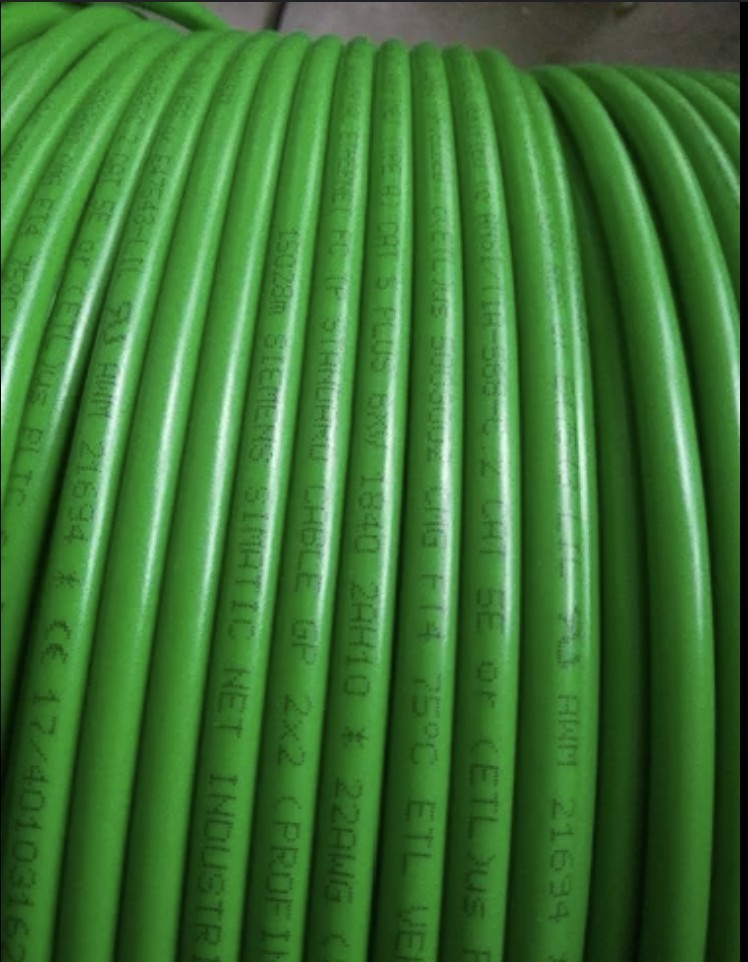 Siemens 1000 Meter Profinet Cable 6XV1840-2AH10, 6XV1840-2AU10 Orginal BrandNew