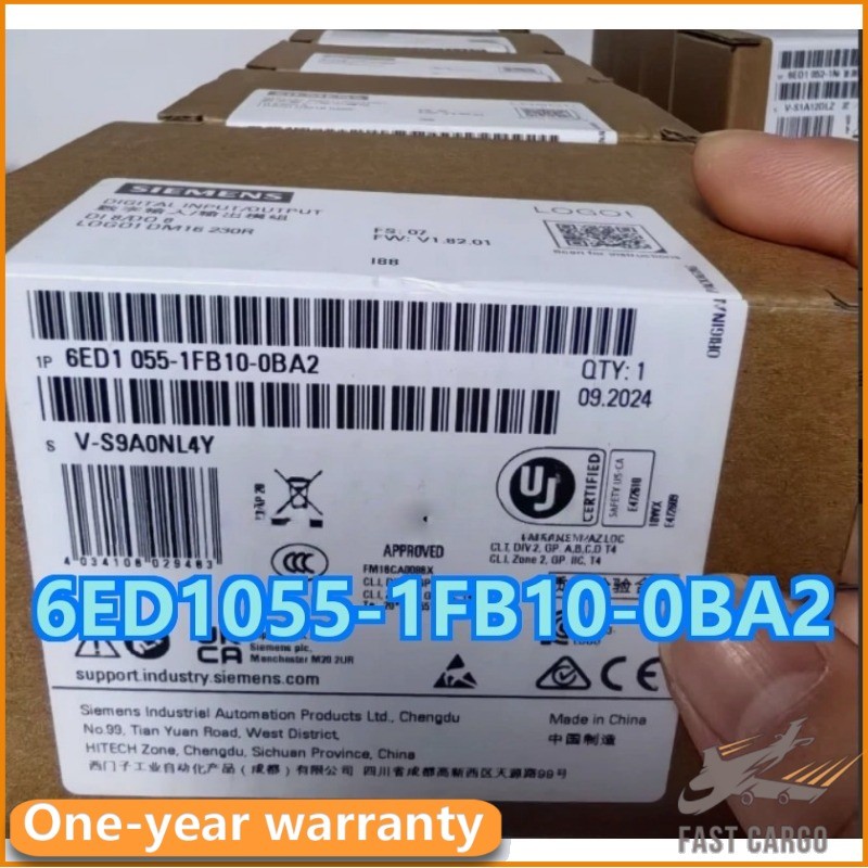 6ED1055-1FB10-0BA2 1PCS Brand New Siemens 6ED10551FB10-0BA2 Fast Delivery