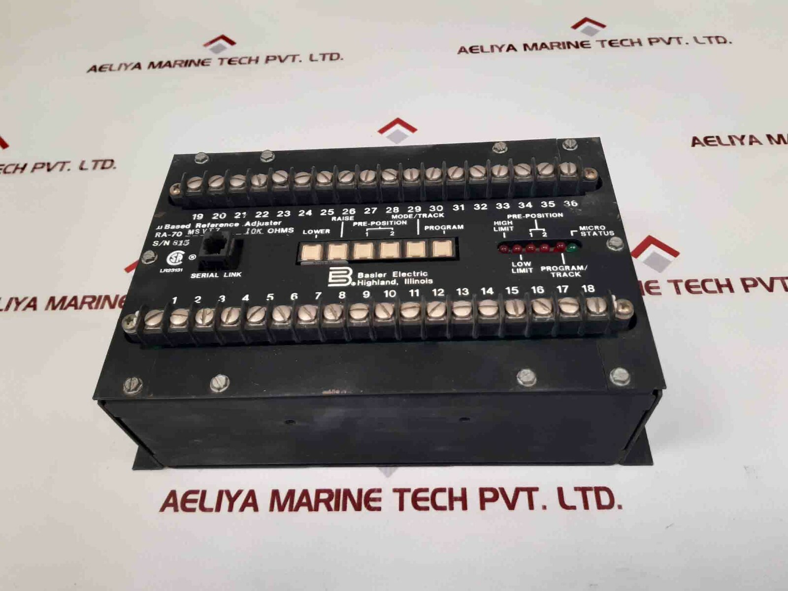 Basler electric ra-70 reference adjuster