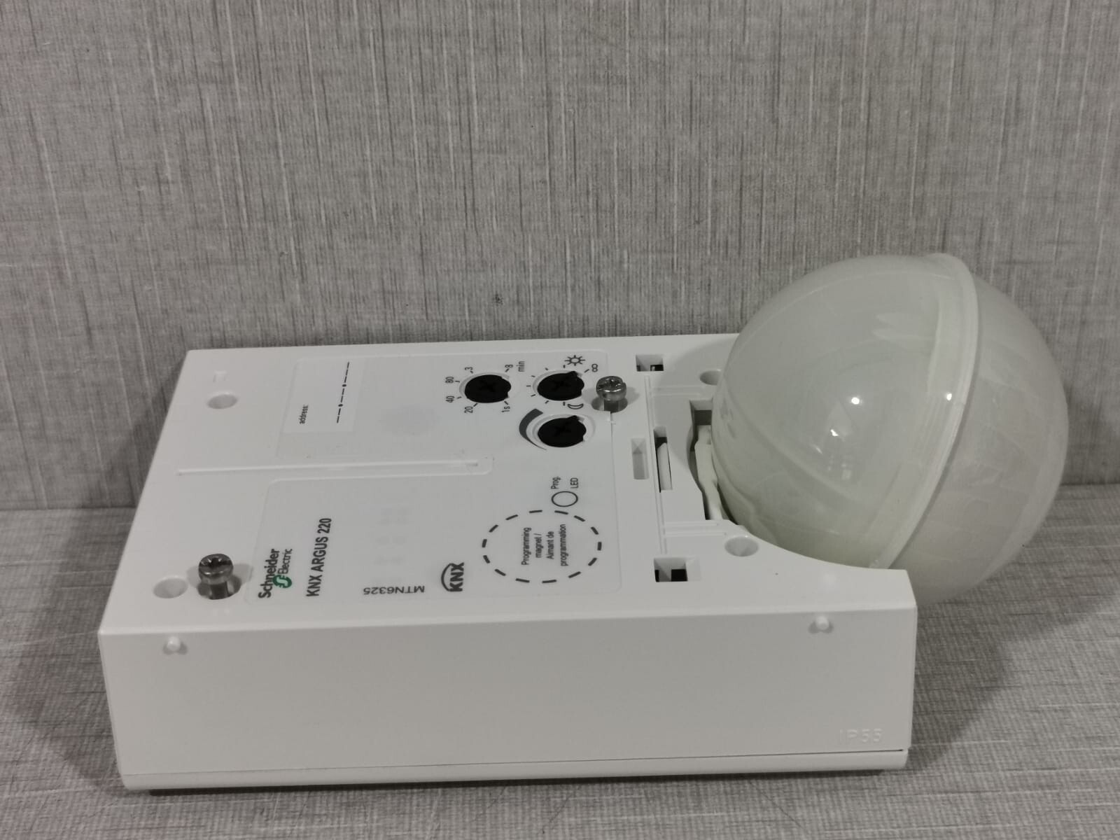 SCHNEIDER ELECTRIC MTN632519/MTN6325 KNX ARGUS 220 POLAR WHITE