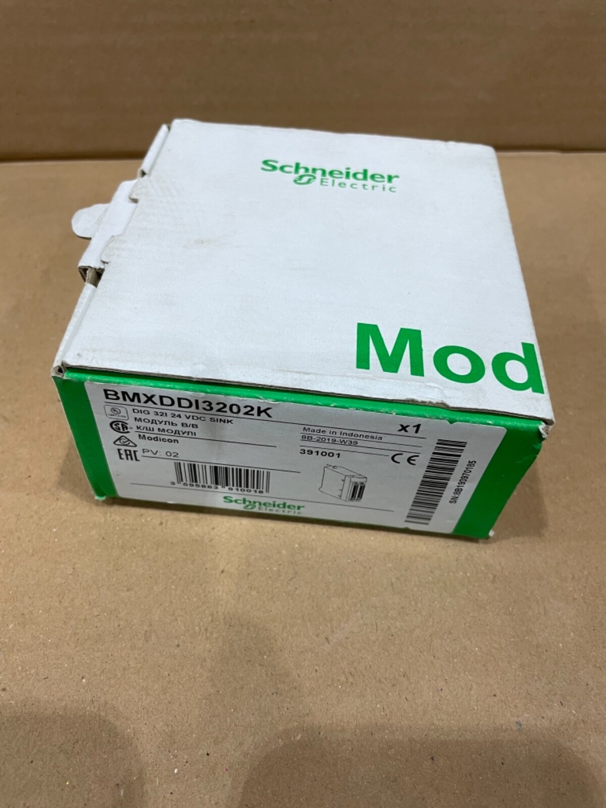 SCHNEIDER ELECTRIC BMXDDI3202K DISCRETE INPUT MODULE